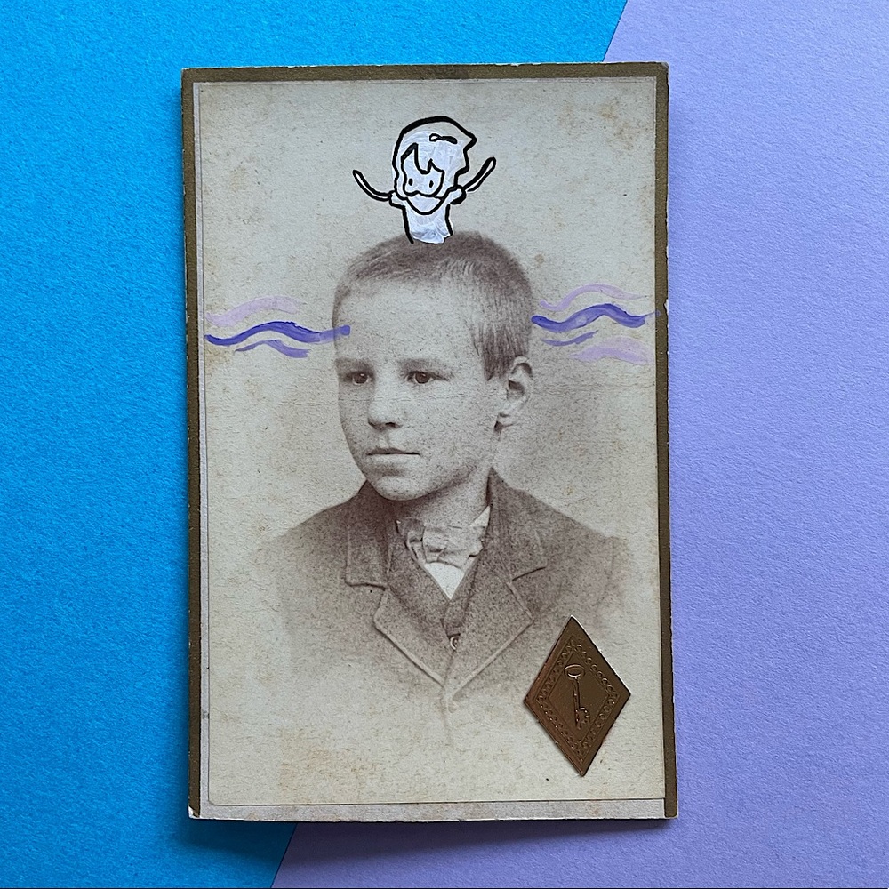 Altered art - Antique CDV - Listen Here!